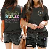 Camiseta Persoversia Nurse Life Funny Nurse Gift Para Mulheres