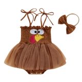 Roupa De Menina Yingisfitm My First Halloween Pumpkin/turquia