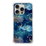 Capa De Telefone Enughselso Indigo Blue Moon Stars Iphone 16 Pro