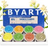 Vaporizadores De Banho Byart Aromaterapia Com 8% De Óleos Essenciais Naturais