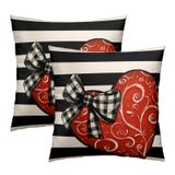 Conjunto Romantic De Dia Dos Namorados Com Capas De Almofadas Granbey