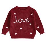 Suéter Adobabirl Baby Girl Chunky Knit Com Gola Redonda De 9 A 12 Meses