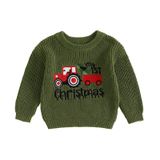 Roupa De Natal Aopwsrlyi Toddler Baby Girl Boy Sweater 12-18m