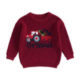Roupa De Natal Aopwsrlyi Toddler Baby Girl Boy Sweater 6-9m