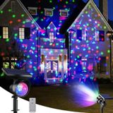 Projetor Solar De Natal Lights Dvtcdted Rgb Star Outdoor