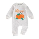 Roupas Fiomva Baby Halloween, Macacão De Manga Comprida 6-12m