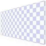 Tapete De Mesa Icasso Xxl Large Mouse Pad Para Mesa (xadrez Roxo)