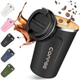 Caneca De Viagem De Café Twgrnf 350ml E 500ml Em Aço Inoxidável