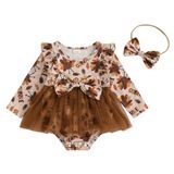 Roupa De Menina, Macacão, Dia De Ação De Graças, Estampa Turca