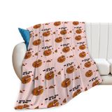 Cobertor Tourrest Pizza Food Flannel 125x100cm Para Todas As Idades