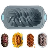 Forma De Pão De Silicone Chicrinum Com Design Trançado