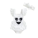 Roupa De Menina Yingisfitm My First Halloween Pumpkin 3-6m