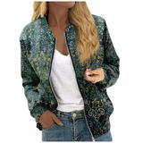 Jaqueta Bomber Cotecram Lightning Deals Feminina Verde Escura S