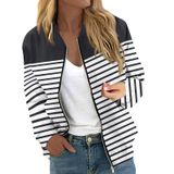 Jaqueta Bomber Cotecram Prime Feminina De Manga Comprida Cinza Escuro S