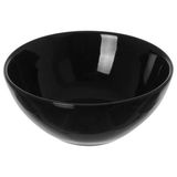 Tigela Comida Japonesa Cumbuca Bowl Em Melamina Preto 17,5cm