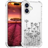 Capa De Telefone Topgraph Compatível Com Silicone Iphone 16 Plus