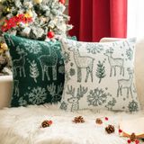 Capas De Almofada Cosibono Christmas Reindeer 45x45cm