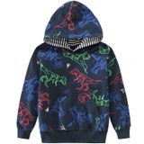 Pulôver Com Capuz Dinosaur Para Meninos E Moletom Infantil 2t
