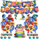 Decorações De Festa Zhaoxx Inside Out Birthday Party