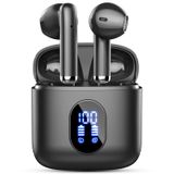Fones De Ouvido Sem Fio Rinsmola Md053-2024 Bluetooth 5.4 Ip7 Pretos