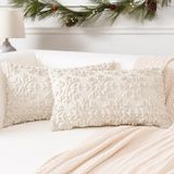 Capas De Almofada Otostar Xmas Snowflake Cream Bege 30x50cm