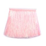 Enfeite Com Franja Em Lantejoulas Yycraft 8 Cm De Largura, Rosa Brilhante Para Bebês, 5 M De Comprimento