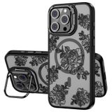 Capa Magnética Oaoa Compatível Com Iphone 16 Pro Preta