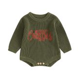 Roupa De Bebê Adobabirl My First Christmas Sweater Macacão