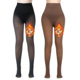 Meias Forradas De Lã Uniikstuff Triangle Crotch, 2 Pares Femininas