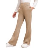 Calças Bilianas Teen Girls Flare Leggings Cáqui Tamanho 14-16