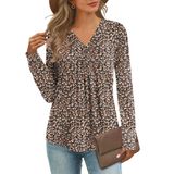 Blusa Micoson, Blusas E Blusas Femininas, 2024, Decote Em V, Manga Comprida