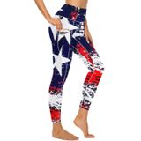Calças De Ioga Qivicima, Leggings De Treino De Cintura Alta Para Mulheres A11 Star S