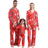 Pijama Zelbuck Family Christmas Matching Silk Satin S593