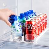 Organizador De Bebidas Para Refrigerador, Dispensador De Latas De Refrigerante, 10 Latas