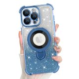 Capa De Telefone Kanghar Para Iphone 16 Plus Com Suporte Magsafe Azul