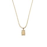 Cordão 60cm Masculino Feminino Pingente Letra B Banhado Ouro