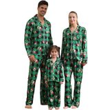 Pijama Zelbuck Family Christmas Matching Silk Satin S583 Xxl