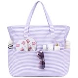 Bolsa De Praia Ledaou, Bolsa Feminina Impermeável À Prova De Areia Com Bolso Molhado