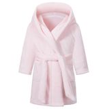 Roupão De Banho Infantil Ecgk Com Capuz Para Meninas Rosa 2-3t