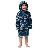 Roupão Feminino Robe Deley Para Bebês Meninos Com Capuz Para Crianças De 7 A 8 Anos