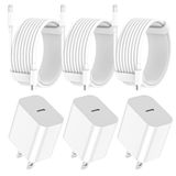 Carregador De Telefone Vsjedah 20w De Carregamento Rápido Para Iphone 14/13/12