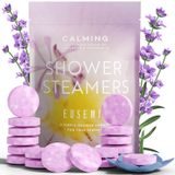 Vaporizadores De Banho Eusemia Lavender Com Óleos Essenciais, Pacote Com 18