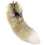 Chaveiro Fexata Therian Tail Fluffy Fox Tail Fluffy Fox Tail Fur Accessory