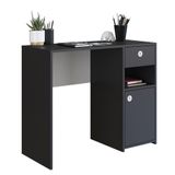 Mesa Escrivaninha Coimbra 1 Porta 1 Gaveta Art In Moveis Preto