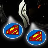 Projetor De Logotipo De Luzes De Porta De Carro Led Sem Fio Para Todos Os Carros