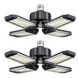 Luminária De Garagem Xinghuanlit 120w 12000lm 6500k, Pacote Com 2 Painéis