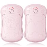 Aquecedores De Mãos Olv Recarregáveis, Pacote Com 2 Unidades, 18 Horas, 6000 Mah, Usb, 600 Ml