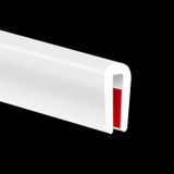 Edge Trim Yanruipro Rubber Flexível À Prova De Bebês, 20 Pés, Branca
