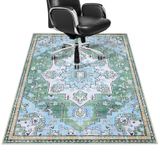 Cadeira De Escritório Mat Findosom Para Piso De Madeira/azulejo 90x120cm
