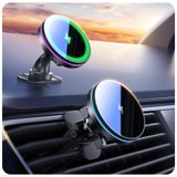 Carregador De Montagem Em Carro Beser Para Iphone Sem Fio Magsafe 15w Qi